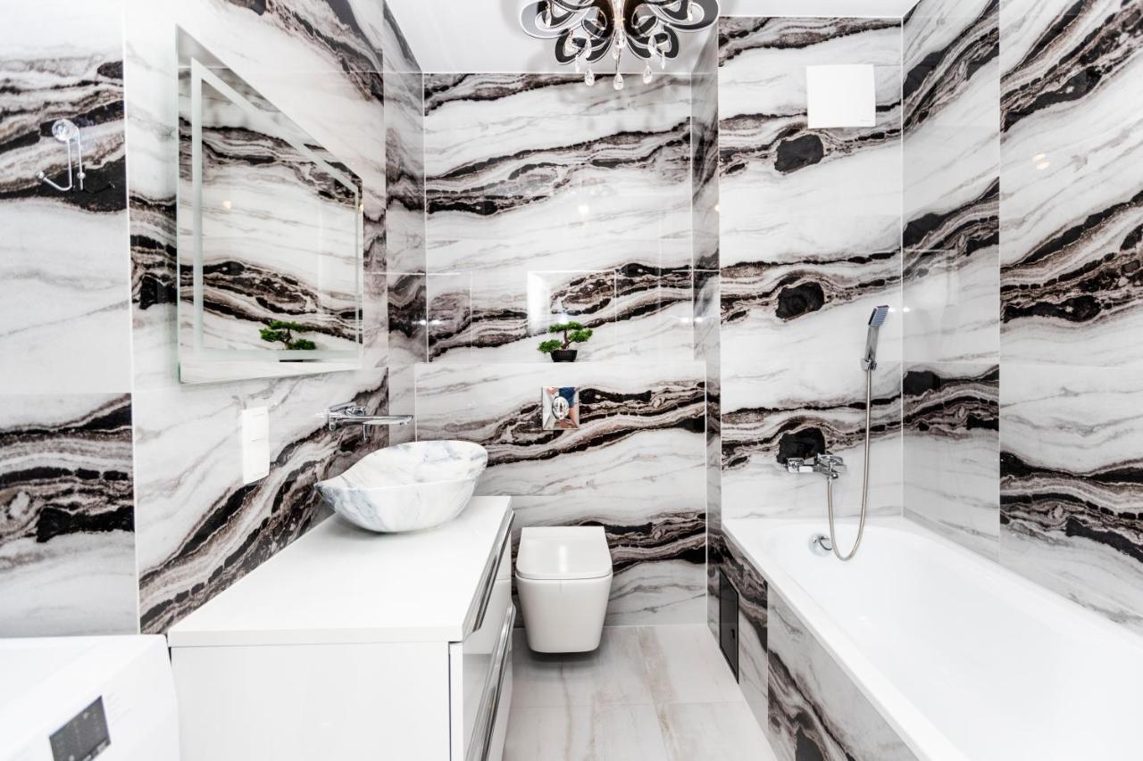 Gdansk Nad Motlawa Nowy Apartament Nadmotlawie Exteriör bild